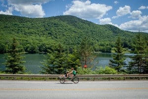 VT Adaptive Tandem Biking Through Green Mountains